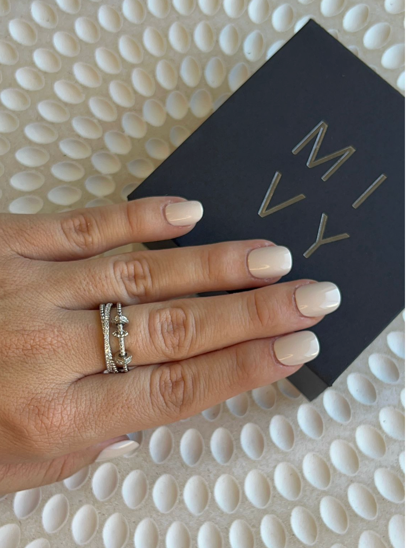 Sara Band Fidget Ring Mivy Jewellery