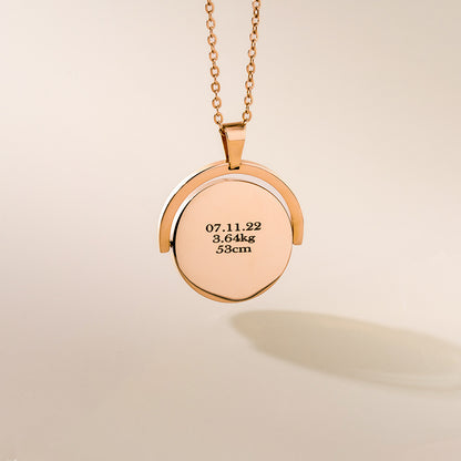 Spinning Disc Pendant Mivy Jewellery