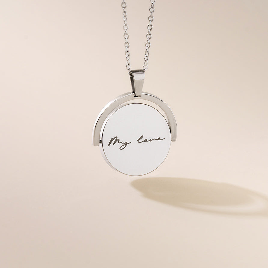 Spinning Disc Pendant Mivy Jewellery