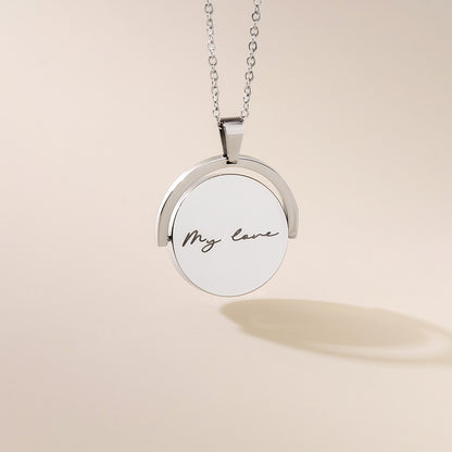 Spinning Disc Pendant Mivy Jewellery