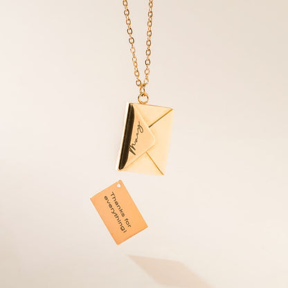 Love Letter Pendant Necklace Mivy Jewellery