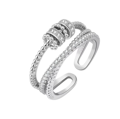 Sara Band Fidget Ring Mivy Jewellery