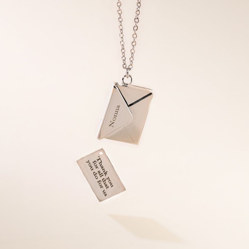 Love Letter Pendant Necklace Mivy Jewellery