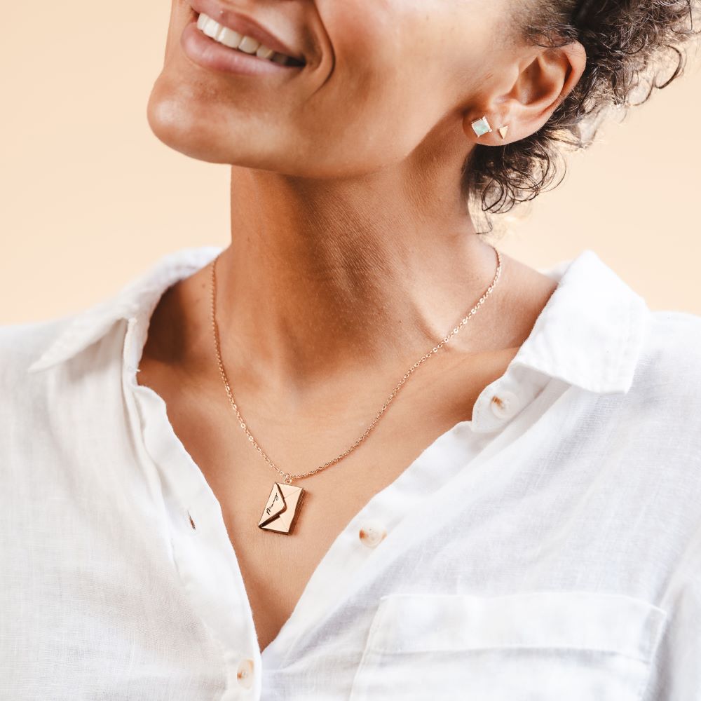 Love Letter Pendant Necklace Mivy Jewellery