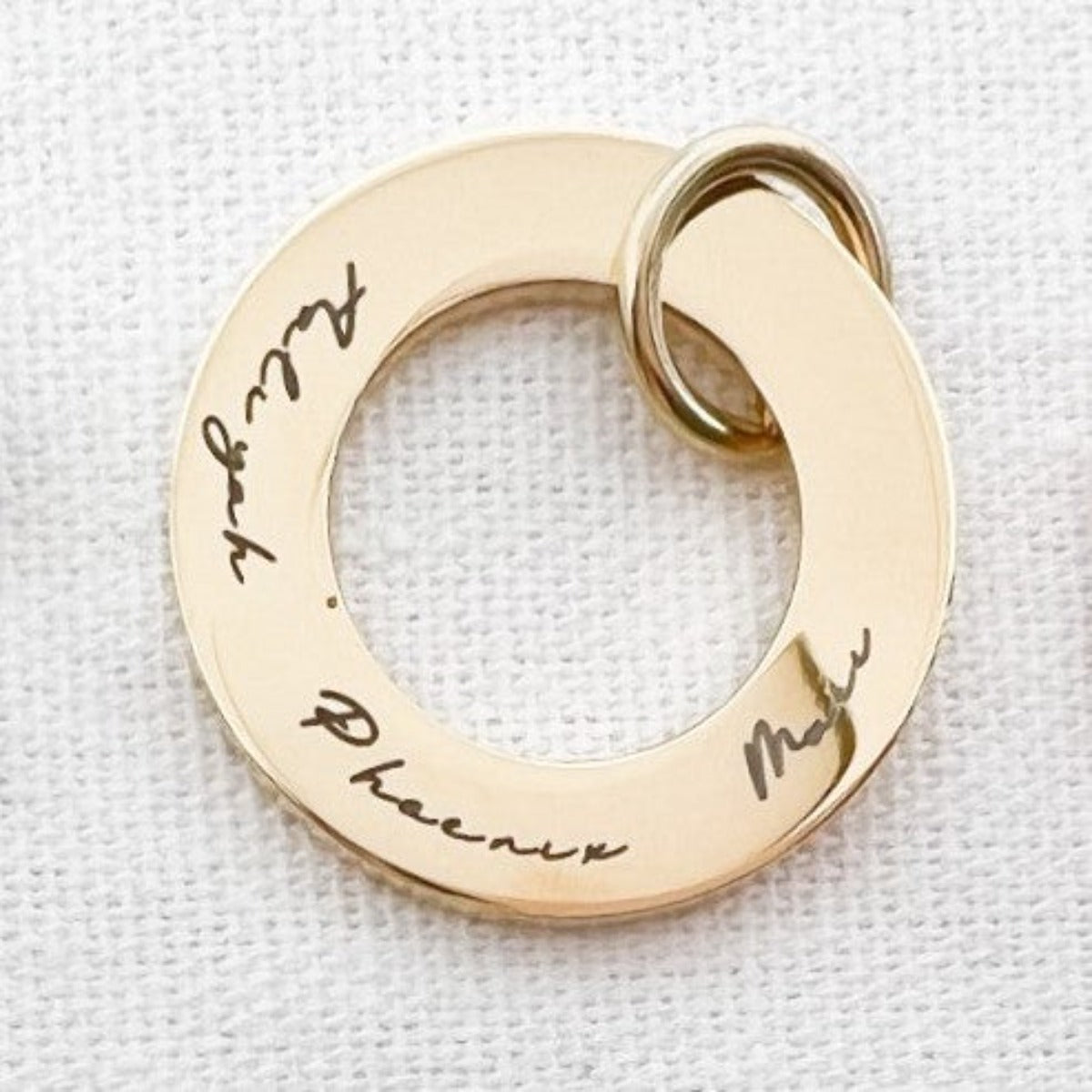 Small Washer Necklace Mivy Jewellery