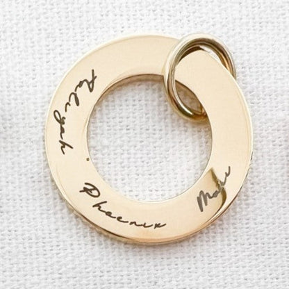 Small Washer Necklace Mivy Jewellery