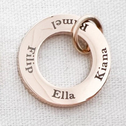 Small Washer Necklace Mivy Jewellery