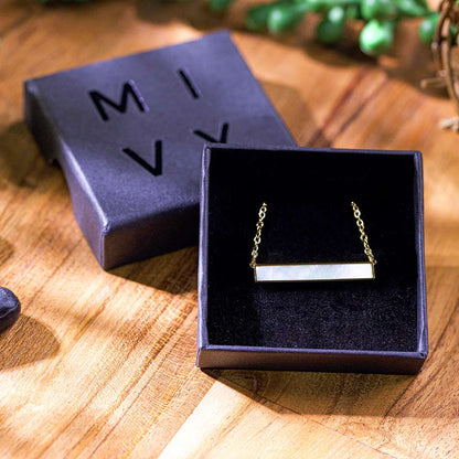 Opened Mivy jewellery box